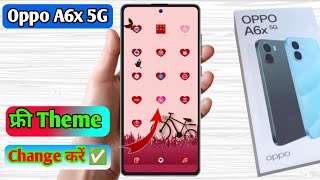 how to change theme in oppo a6x 5g,oppo a6x 5g theme download kaise kare 