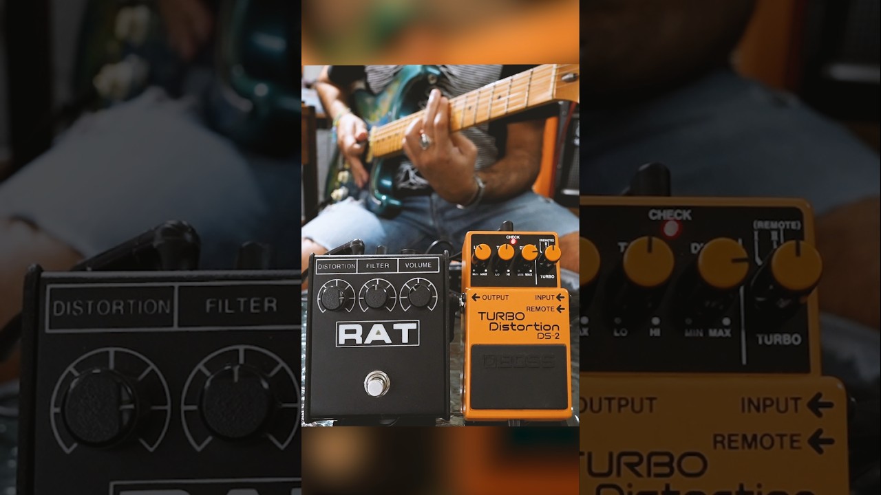 Watch BOSS DS-2 or PROCO RAT 2 // What's your FAVORITE DISTORTION PEDAL? #guitar #distortionpedal #nirvana on YouTube Watch BOSS DS-2 or PROCO RAT 2 // What's your FAVORITE DISTORTION PEDAL? #guitar #distortionpedal #nirvana on YouTube