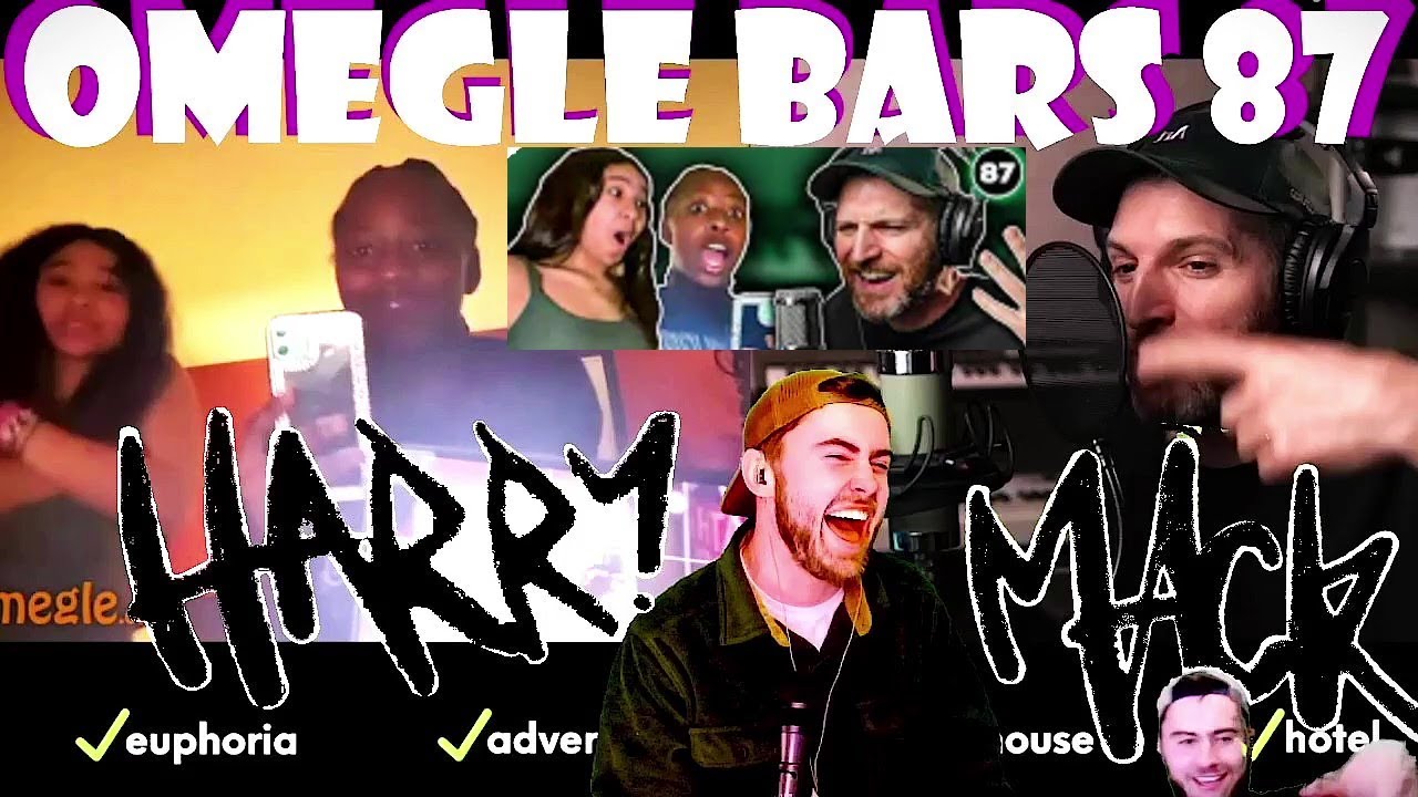 Harry Mack Reaction! Omegle Bars 87🔥All new people!