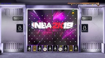 NBA 2k19 GALAXY OPAL duo (locker code)