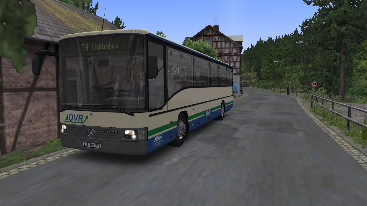 OMSI 2 | Mercedes-Benz O550 | TH_Wald | Line 739