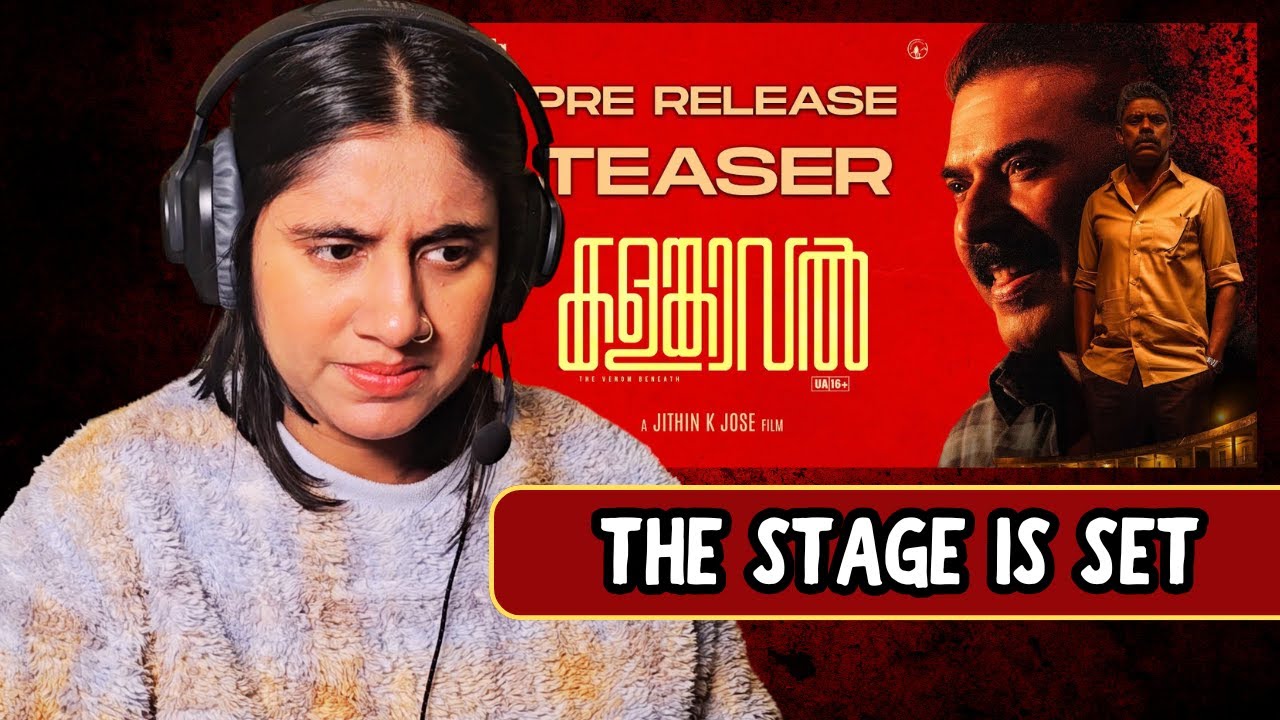 Kalamkaval Pre release Teaser Reaction | Mammootty | Vinayakan | Ashmita Reacts