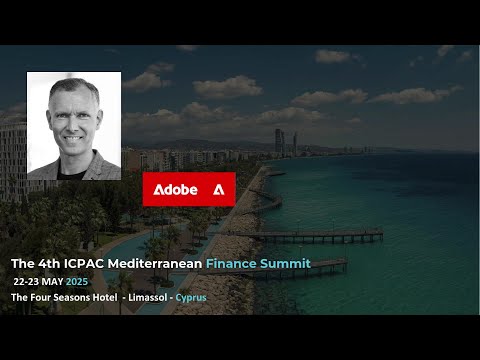 Speaker Spotlight: Michael Zakarian, Adobe | 4th ICPAC Mediterranean Finance Summit 2025