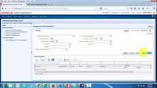 Searching Forms in Oracle Fusion Applications