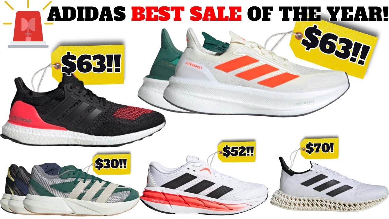 🚨adidas BEST SALE of the Year! $63 Ultraboost & More!