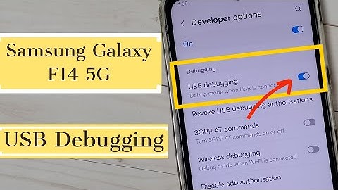 Samsung Galaxy F14 5G Enable USB Debugging Mode | Developer Options