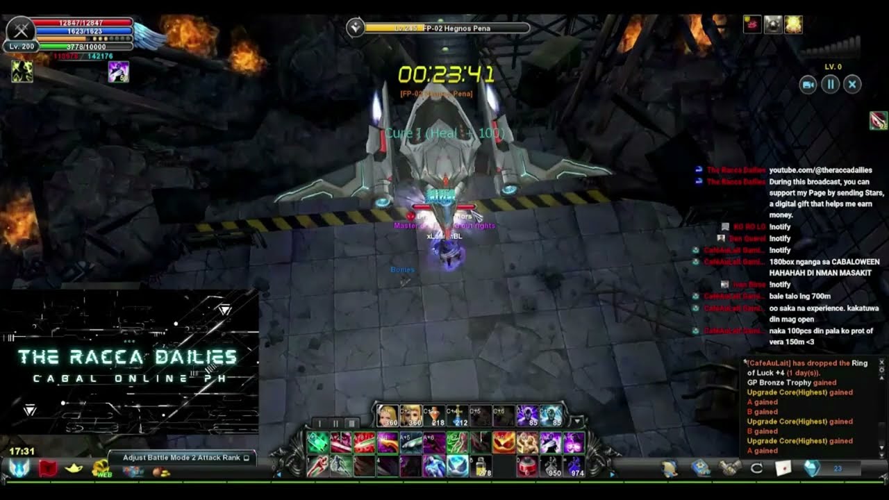 CABAL ONLINE PH BLADER TERMINUS MACHINA DUNGEON RUNE DROP in 1st RUN DAILY