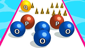 AZ Run - 2048 ABC Runner ! All Levels Gameplay (478-479) android, ios