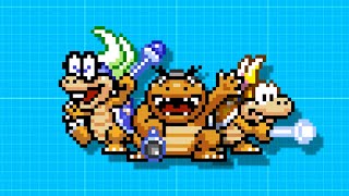 How to use the Koopalings in Mario Maker 2