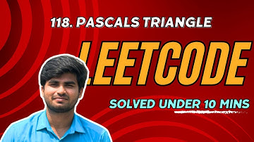 118 Pascals Triangle | LeetCode | Tamil Explanation | Karthi Stucks At Code
