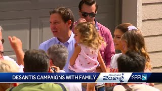 Family becomes regular part of Ron DeSantis' campaign