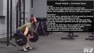 Power Snatch + Overhead Squat