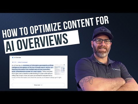 How to Optimize for AI Overviews