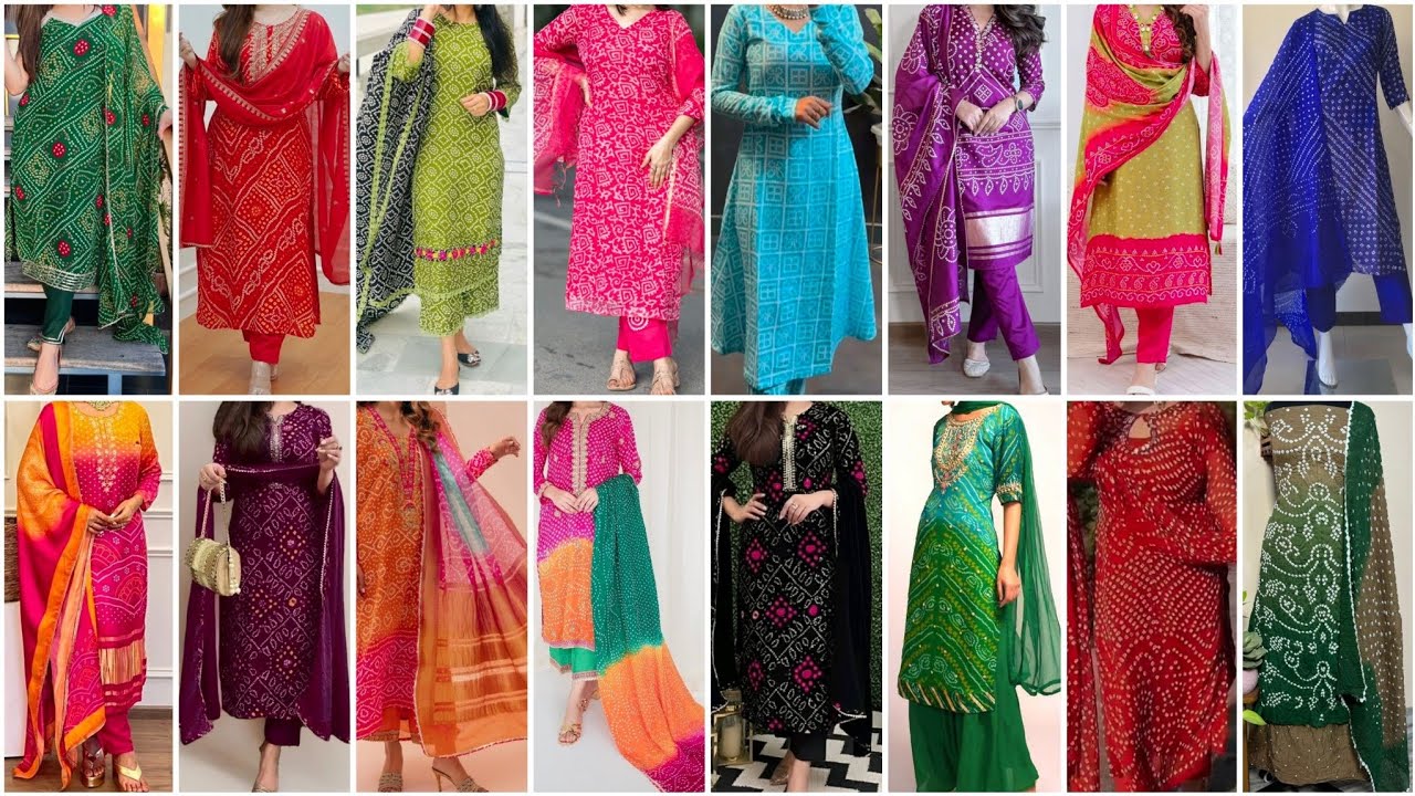 Latest Bandhani Printed Kurti Design Ideas | Trendy & Traditional Look 2026