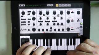 iPad Music App AUFX: Space & Arturia iSEM screenshot 4