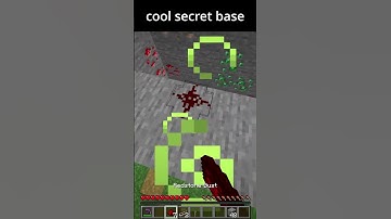 SECRET BASE TUTORIAL MINECRAFT