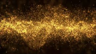 4K Glitter Gold Dust Particle Gold Dust Background Teacher Burnz