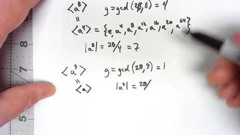 Abstract Algebra 4.4: Another Order Theorem