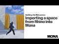 Building the metaverse  importing a space from rhino into mona
