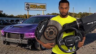 BUYING JUNKYARD PARTS FOR MY STOLEN 2ND GEN CHARGER...