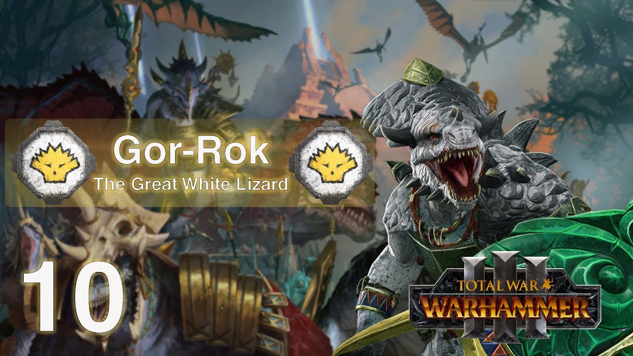This went quite alright!!! - Total War Warhammer 3-Gor-Rok, Lizardmen IE campaign EP.10