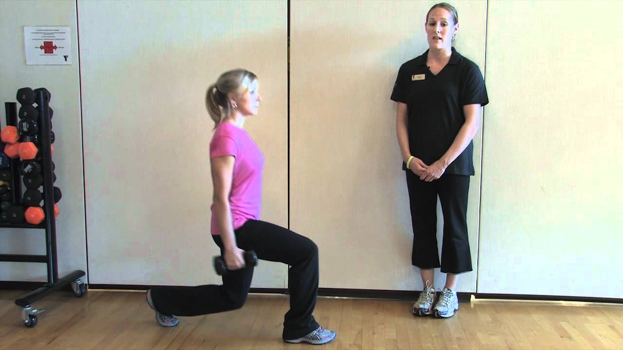 Forward Lunge - YMCA Wellness Video