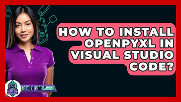 How To Install Openpyxl In Visual Studio Code? - Next LVL Programming