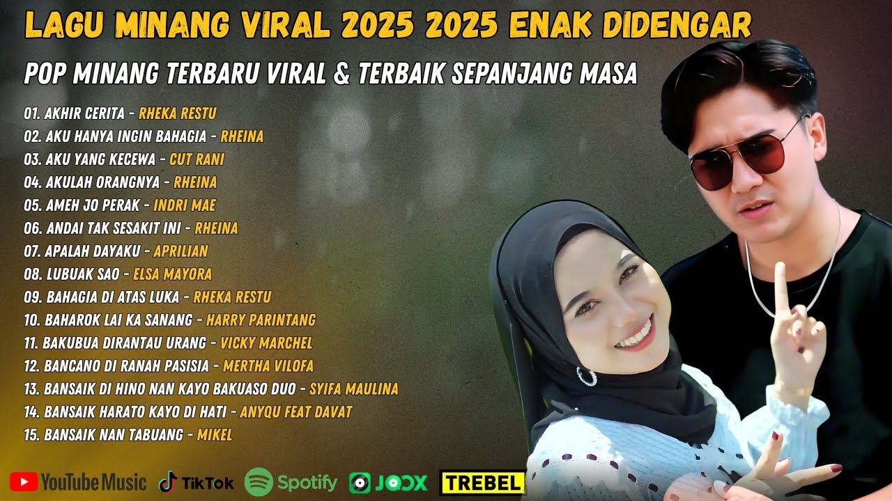 Lagu Minang Viral 2025 Enak Didengar - Pop Minang Terbaru Viral & Terbaik Sepanjang Masa