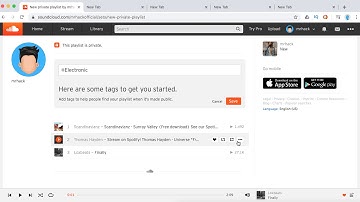 How to remove a song from a playlist on soundcloud?