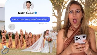 I Invited 100 Celebrities To My Sisters Wedding