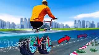 Testing bikes vs deep waters in GTA 5