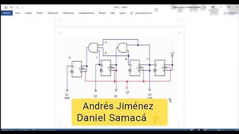 contador sincrono de 4 bits Jk