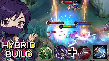 HANABI HYBIRD BUILD ATTACK SPEED + CRITICAL !! ONE SHOOT BUILD HANABI | EMBLEM 1 SHOT HANABI 🔥🔥