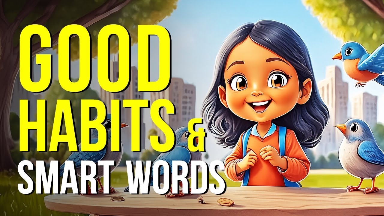 Good Habits for Kids & Toddlers | Learn English Words from Basic to ...