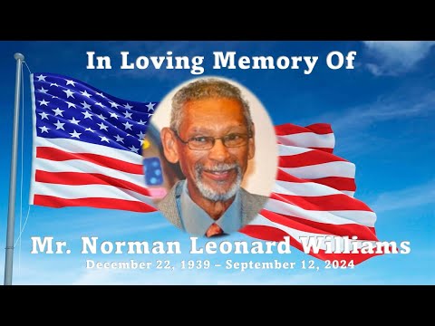 Mr. Norman L. Williams - Homegoing Celebration - YouTube