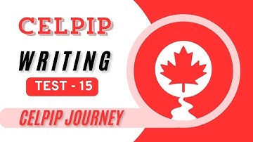 CELPIP Writing Test #015 | Task 1 & 2 with Sample Answers 📝 | #celpip #celpipwriting #celpiptest