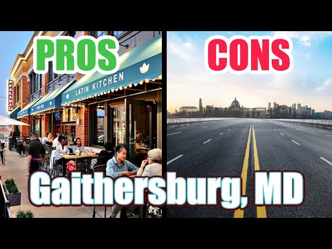 Video PROS & CONS of Living in Gaithersburg, MD! - youtube