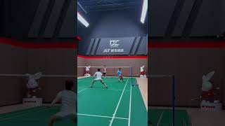 She was the next victim. #badminton #badmintonlovers #badmintonplayer