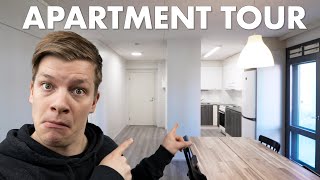 Student apartment tour - a furnished student flat in Finland | Study in Finland