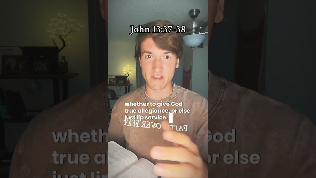 let God strengthen your resolve. 