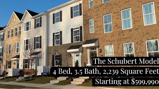 Schubert Model by Ryan Homes at Independent Hill, Manassas Virginia