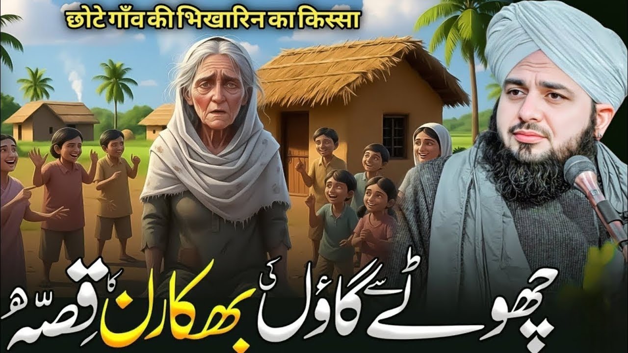 Chote se gaon ki bekaaran ka waqia bayan by peer ajmal raza qadri 2025 