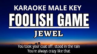 Jewel - Foolish Games (Karaoke Male Key)