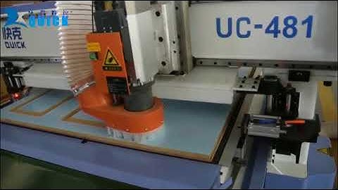 Jinan Quick CNC new machine UC-481 with auto loading & unloading table jinan quick cnc router