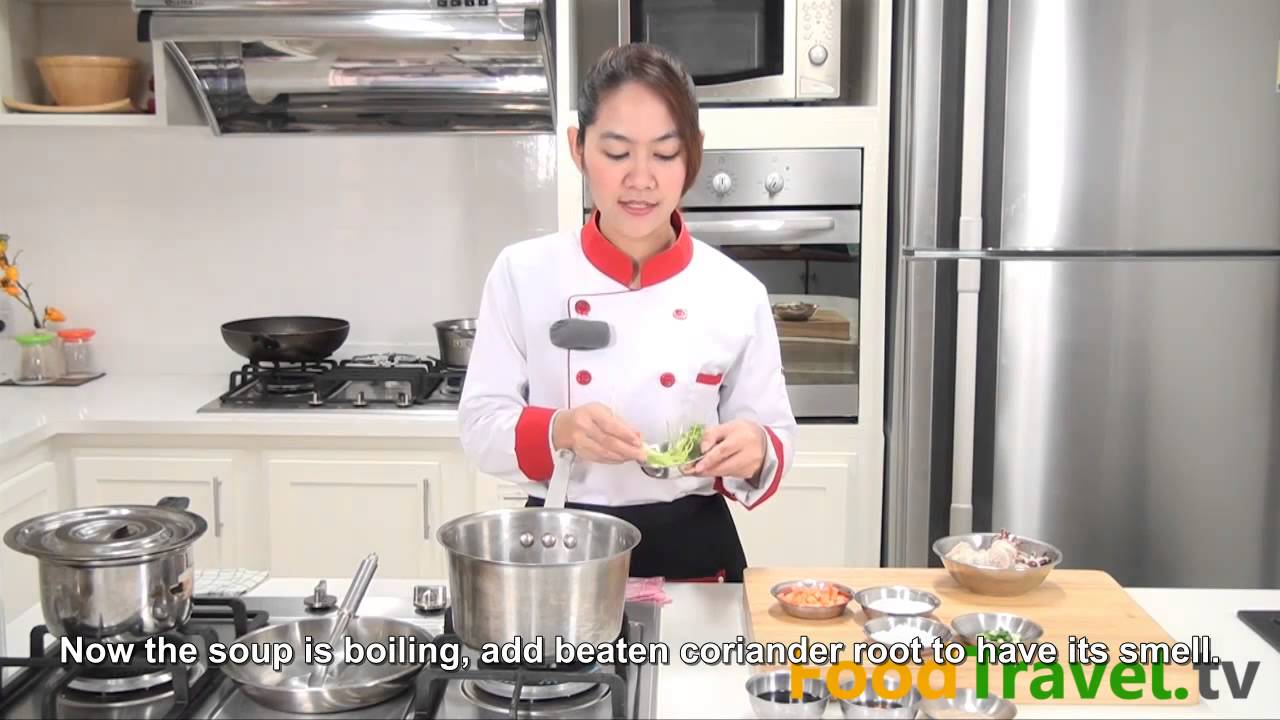 [Thai Food] Stuffed Squid Soup (Gang Jued Pla Muek Yud Sai)