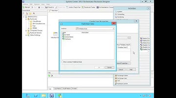 System Center 2012 Orchestrator Runbooks