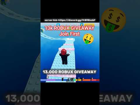 13k ROBUX GIVEAWAY 🤑🤯 #roblox #giveaway #memes #edit #viralvideo #shorts