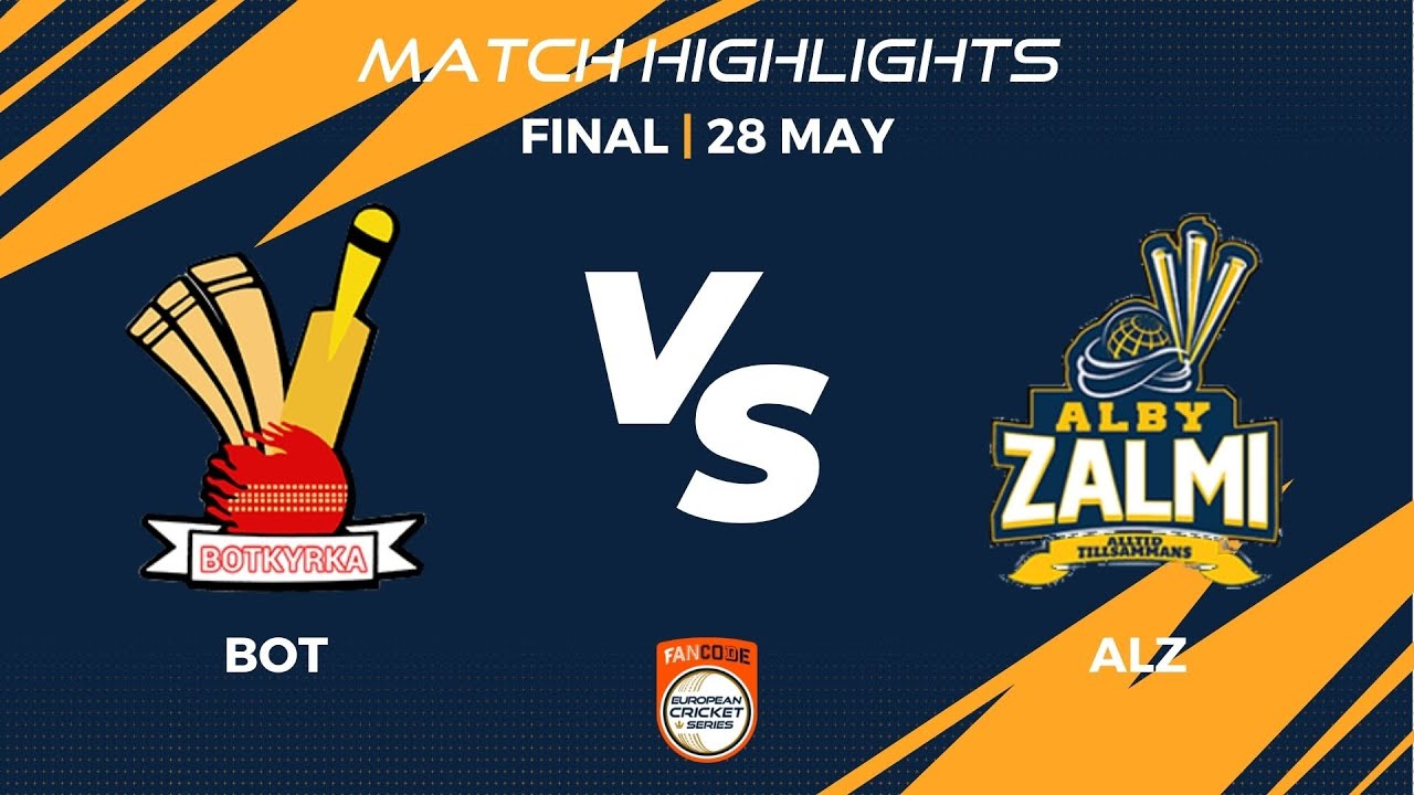 Final - BOT vs ALZ | Highlights | FanCode ECS Stockholm, Sweden Day 12 | ECS22.240