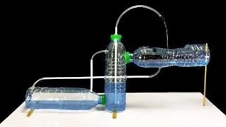 DIY Herons water fountain without electricity with plastic bottle easy at home