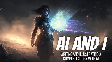 I wrote a story with Chat GPT and Illustrated it with Mid Journey! | AI and I, a new Series